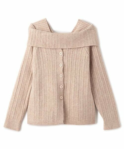 Mi-je / ミジェ ニット・セーター | オフショルレイヤードニット【韓国ファッション】 | 詳細2