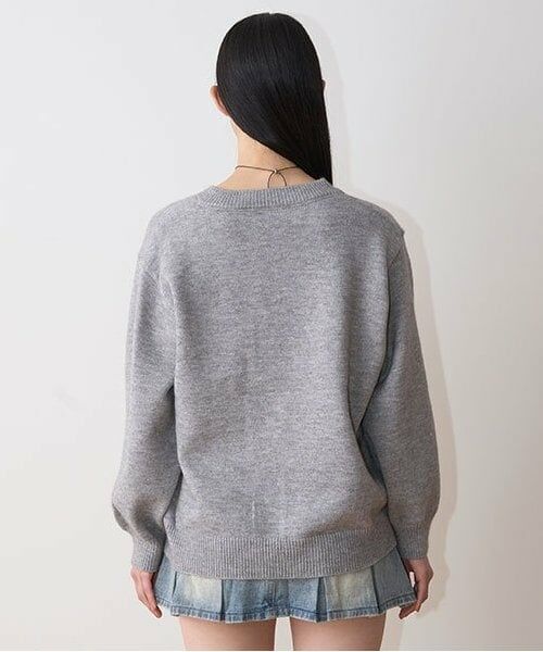 Mi-je / ミジェ ニット・セーター | ニューヨークVネックニット【韓国ファッション】 | 詳細3