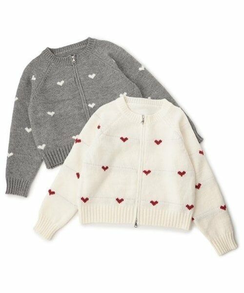 Mi-je / ミジェ ニット・セーター | ハートJQハーフZIP【韓国ファッション】 | 詳細7