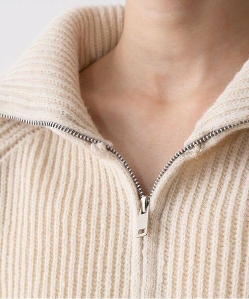Mi-je / ミジェ ニット・セーター | スタンドZIPニット【韓国ファッション】 | 詳細5