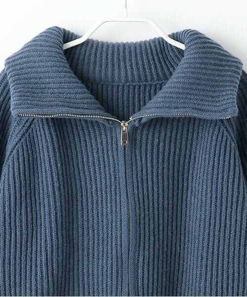 Mi-je / ミジェ ニット・セーター | スタンドZIPニット【韓国ファッション】 | 詳細9
