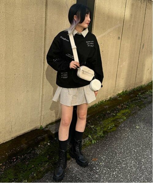 Mi-je / ミジェ ミニ丈・ひざ丈ワンピース | シャツワンピース【韓国ファッション】 | 詳細16