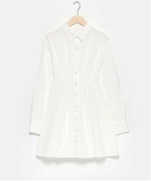 Mi-je / ミジェ ミニ丈・ひざ丈ワンピース | シャツワンピース【韓国ファッション】 | 詳細9