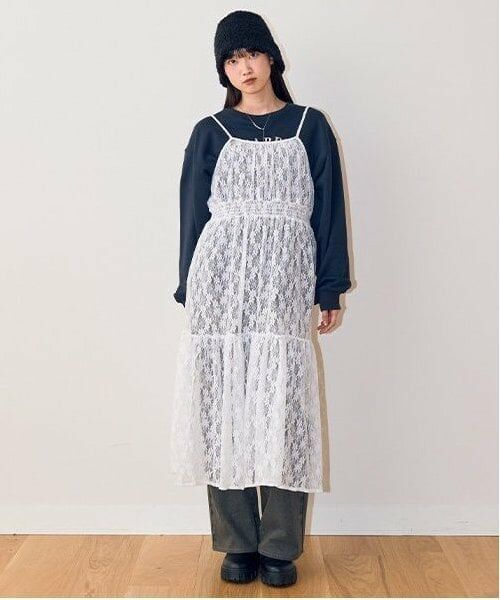 Mi-je / ミジェ ミニ丈・ひざ丈ワンピース | シアーワンピース【韓国ファッション】 | 詳細7