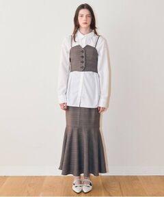 Mi-je / ミジェ ミニ・ひざ丈スカート | ビスチェセットアップ【韓国ファッション】