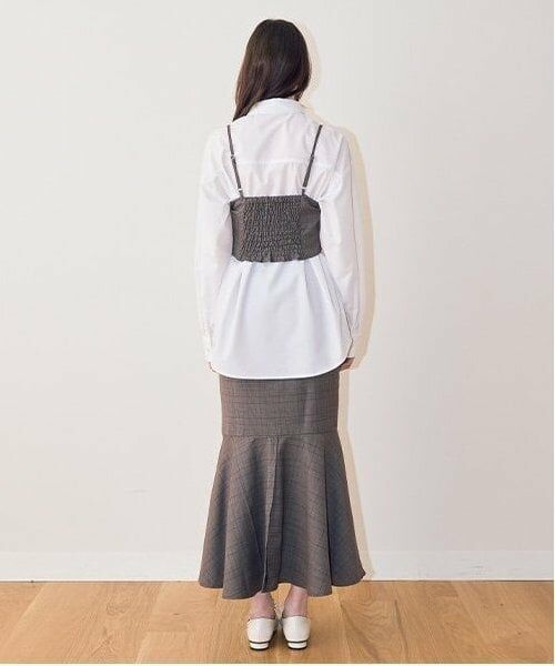 Mi-je / ミジェ ミニ・ひざ丈スカート | ビスチェセットアップ【韓国ファッション】 | 詳細2