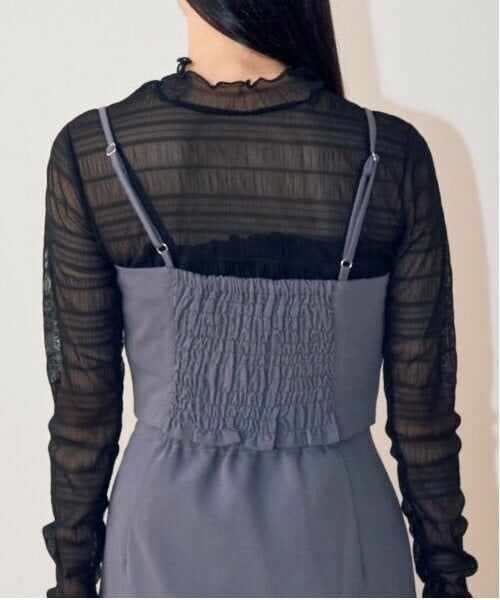 Mi-je / ミジェ ミニ・ひざ丈スカート | ビスチェセットアップ【韓国ファッション】 | 詳細4