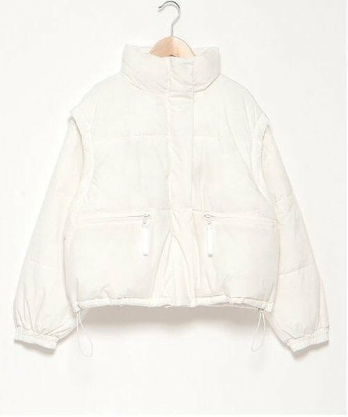 Mi-je / ミジェ ブルゾン | 2WAYジャケット【韓国ファッション】 | 詳細13