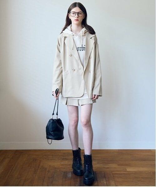 Mi-je / ミジェ ブルゾン | ルーズジャケット【韓国ファッション】 | 詳細6