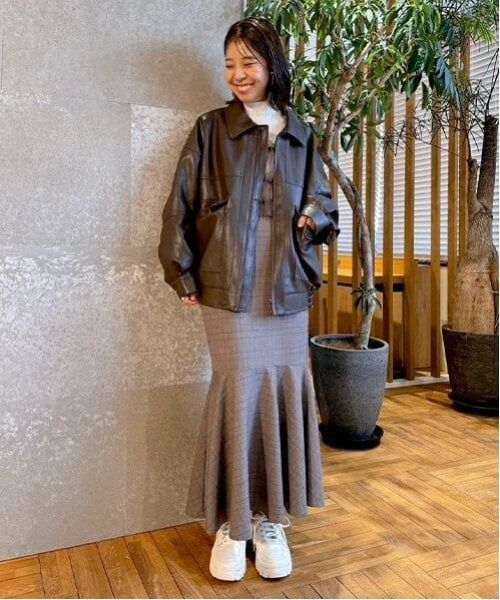 Mi-je / ミジェ ブルゾン | レザージャケット【韓国ファッション】 | 詳細12