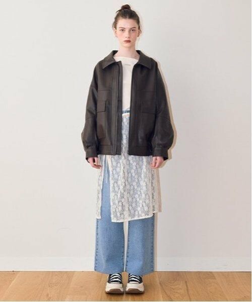 Mi-je / ミジェ ブルゾン | レザージャケット【韓国ファッション】 | 詳細7