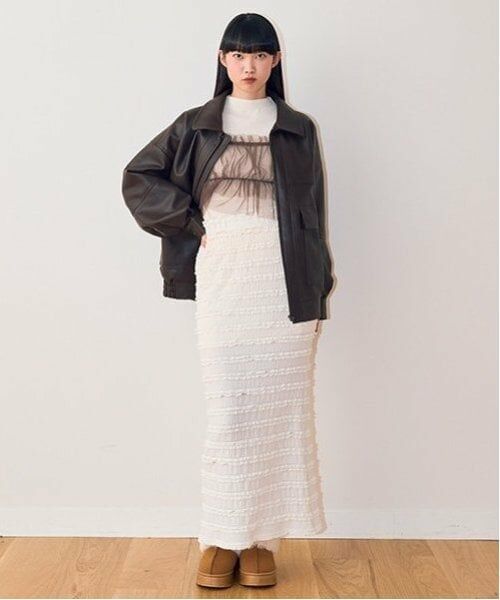 Mi-je / ミジェ ブルゾン | レザージャケット【韓国ファッション】 | 詳細8