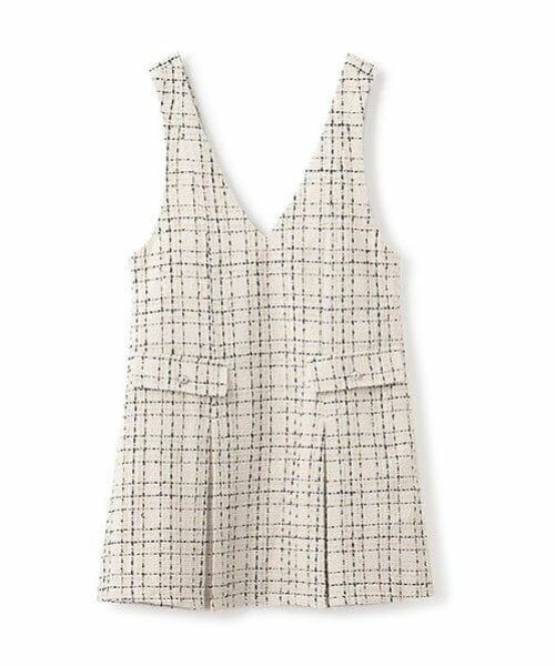 Mi-je / ミジェ ミニ丈・ひざ丈ワンピース | ツィードジャンパースカート【韓国ファッション】 | 詳細10