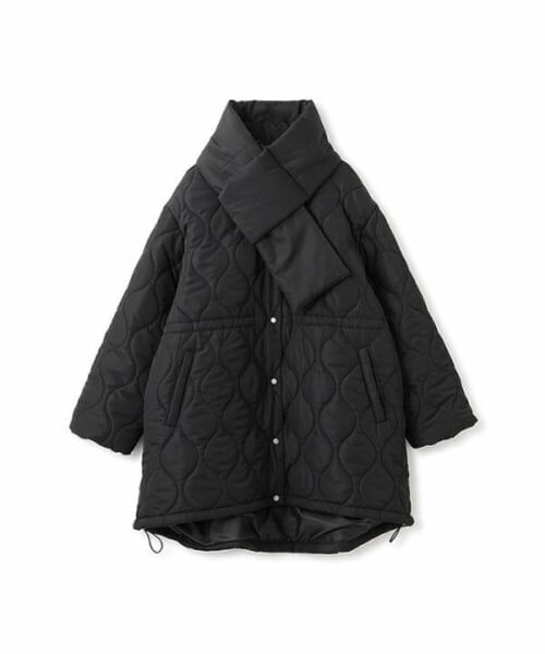 Mi-je / ミジェ ブルゾン | マフラーつきキルトブルゾン【韓国ファッション】 | 詳細9