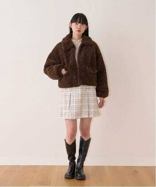 Mi-je / ミジェ その他アウター | プードルフェイクファーコート【韓国ファッション】 | 詳細5