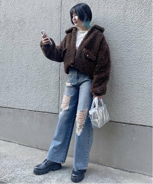 Mi-je / ミジェ その他アウター | プードルフェイクファーコート【韓国ファッション】 | 詳細9