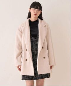 Mi-je / ミジェ その他アウター | フェイクウールジャケットコート【韓国ファッション】