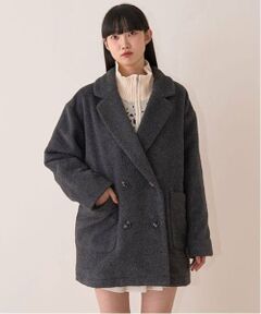 Mi-je / ミジェ その他アウター | フェイクウールジャケットコート【韓国ファッション】