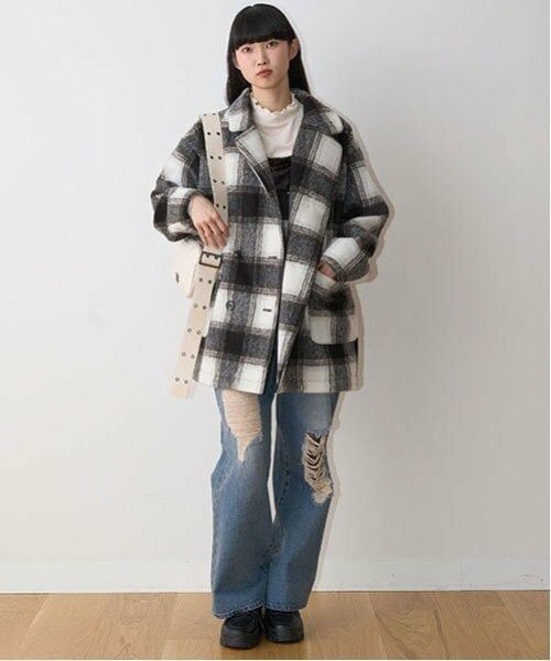 Mi-je / ミジェ その他アウター | フェイクウールジャケットコート【韓国ファッション】 | 詳細13