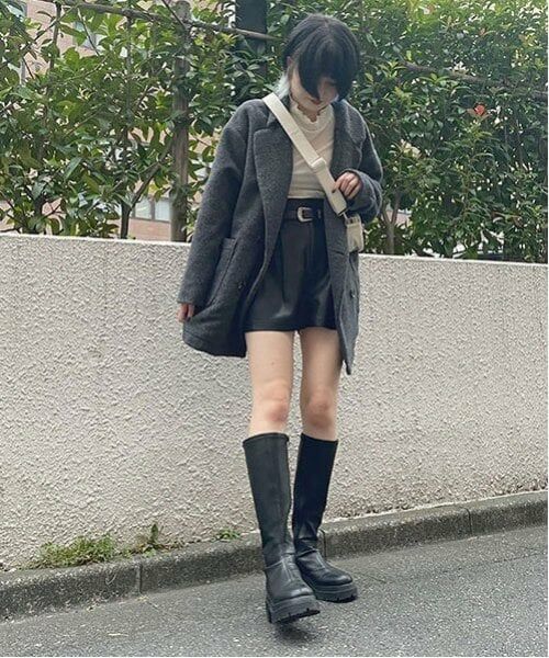 Mi-je / ミジェ その他アウター | フェイクウールジャケットコート【韓国ファッション】 | 詳細15