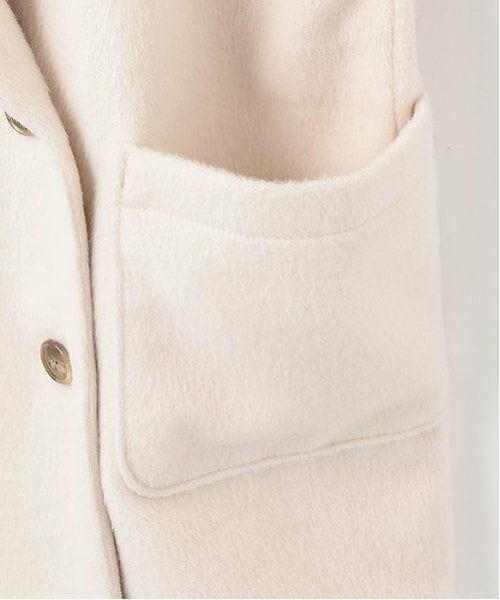 Mi-je / ミジェ その他アウター | フェイクウールジャケットコート【韓国ファッション】 | 詳細6