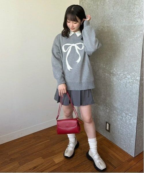 Mi-je / ミジェ ショルダーバッグ | 合皮ショルダー【韓国ファッション】 | 詳細8