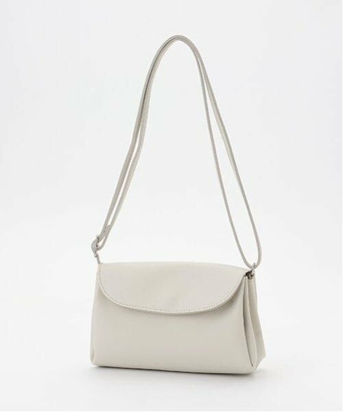 Mi-je / ミジェ ショルダーバッグ | 合皮ショルダー【韓国ファッション】（アイボリー）