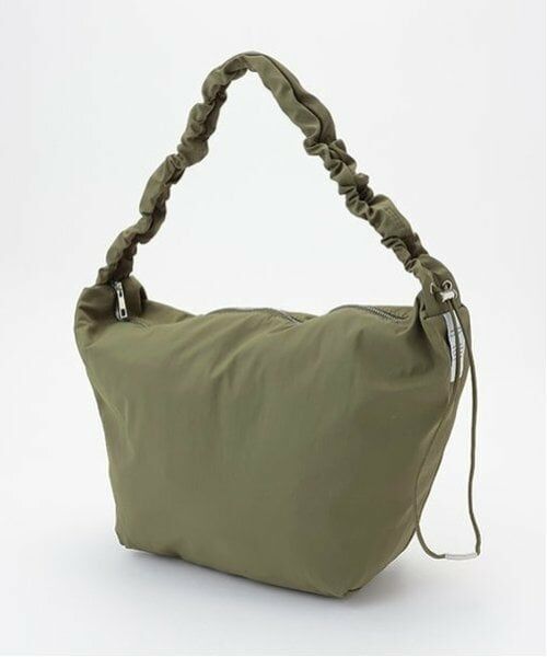 Mi-je / ミジェ ショルダーバッグ | 2WAYバルーンショルダー【韓国ファッション】（カーキ）