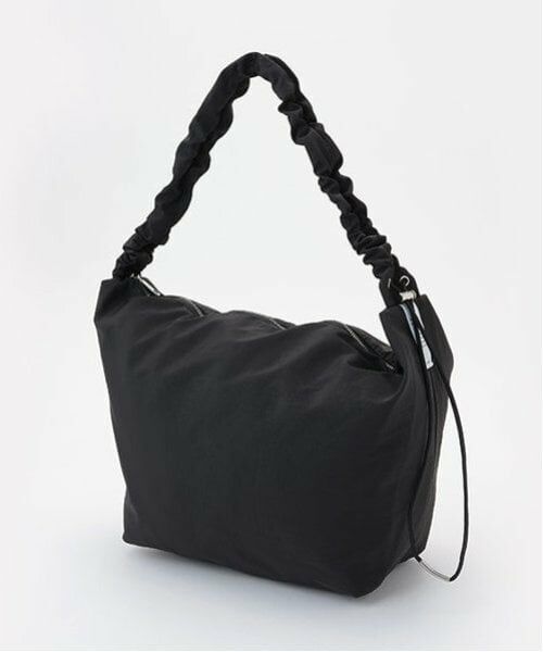 Mi-je / ミジェ ショルダーバッグ | 2WAYバルーンショルダー【韓国ファッション】（黒）