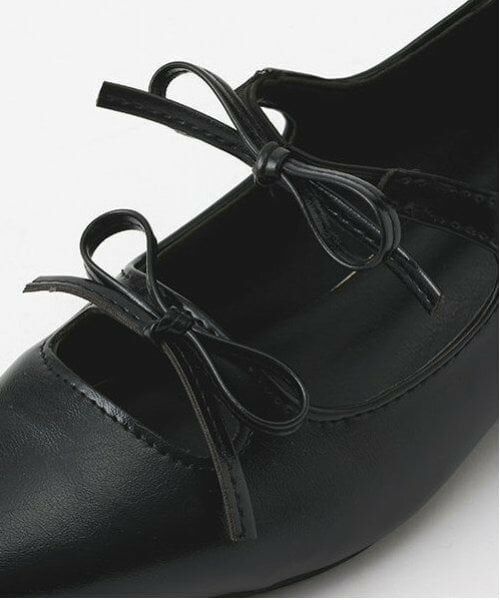 Mi-je / ミジェ パンプス | ダブルリボンパンプス【韓国ファッション】 | 詳細7