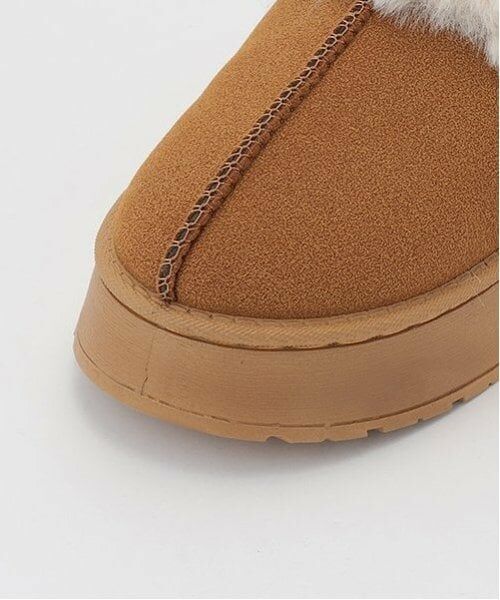 Mi-je / ミジェ ブーツ（ショート丈） | フェイクファームートン風アンクルブーツ【韓国ファッション】 | 詳細5