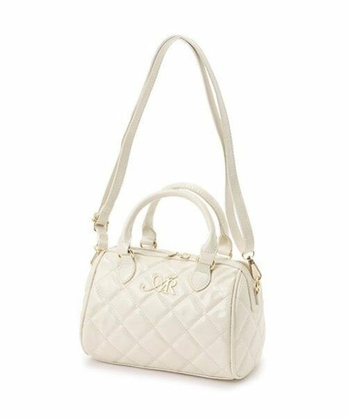 Mi-je / ミジェ ショルダーバッグ | ロージー2WAYボストン【韓国ファッション】（アイボリー）