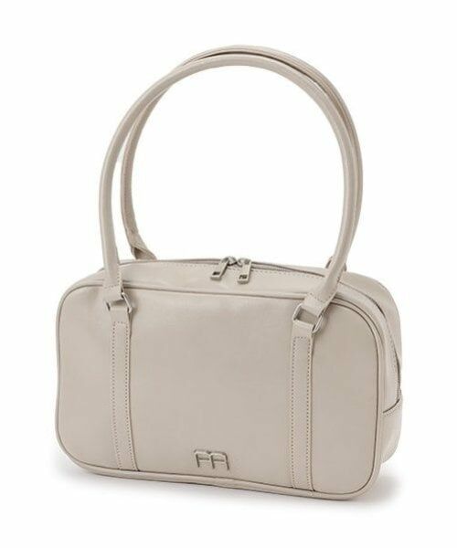 Mi-je / ミジェ ハンドバッグ | ユクシーボストン【韓国ファッション】（アイボリー）