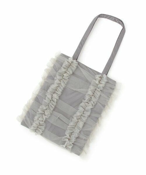 Mi-je / ミジェ トートバッグ | ロゼリアトート【韓国ファッション】（グレー）
