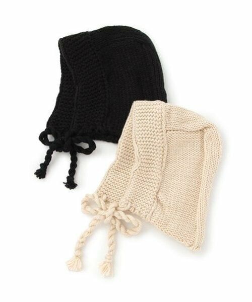 Mi-je / ミジェ ニットキャップ | ニットワイドバブーシュカ【韓国ファッション】 | 詳細6