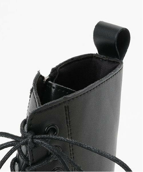 Mi-je / ミジェ ブーツ（ショート丈） | シンプルレースアップブーツ【韓国ファッション】 | 詳細2