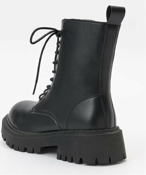 Mi-je / ミジェ ブーツ（ショート丈） | シンプルレースアップブーツ【韓国ファッション】 | 詳細5