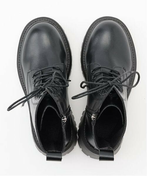 Mi-je / ミジェ ブーツ（ショート丈） | シンプルレースアップブーツ【韓国ファッション】 | 詳細6
