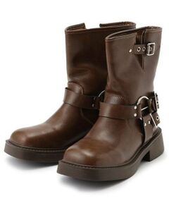 Mi-je / ミジェ ブーツ（ショート丈） | メタルバックルブーツ【韓国ファッション】