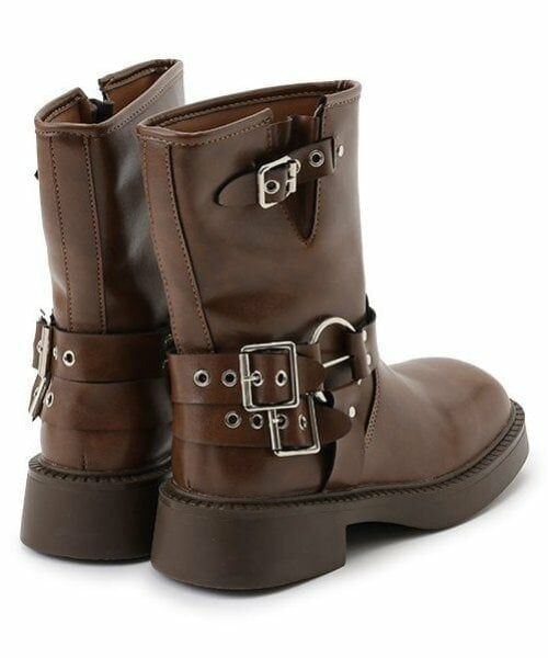 Mi-je / ミジェ ブーツ（ショート丈） | メタルバックルブーツ【韓国ファッション】 | 詳細1