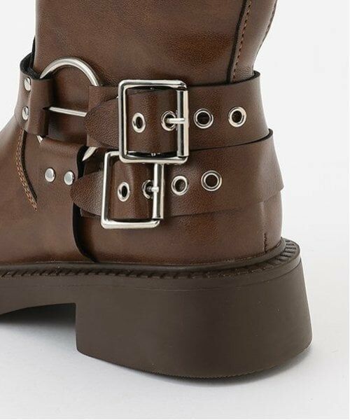 Mi-je / ミジェ ブーツ（ショート丈） | メタルバックルブーツ【韓国ファッション】 | 詳細4