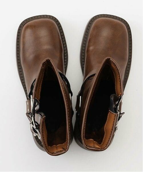 Mi-je / ミジェ ブーツ（ショート丈） | メタルバックルブーツ【韓国ファッション】 | 詳細5