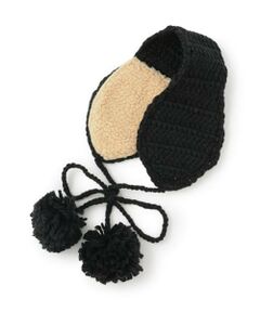 Mi-je / ミジェ ブローチ・コサージュ | ポンポンクロシェイヤーマフ【韓国ファッション】