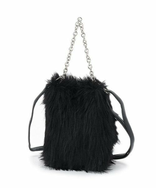 Mi-je / ミジェ ショルダーバッグ | ファビ2WAYショルダー【韓国ファッション】（黒）