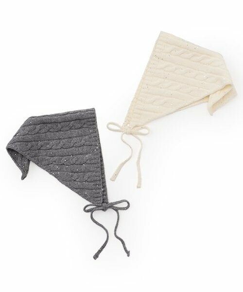 Mi-je / ミジェ カチューシャ・カチューム・その他 | スパンコールバブーシュカ【韓国ファッション】 | 詳細5