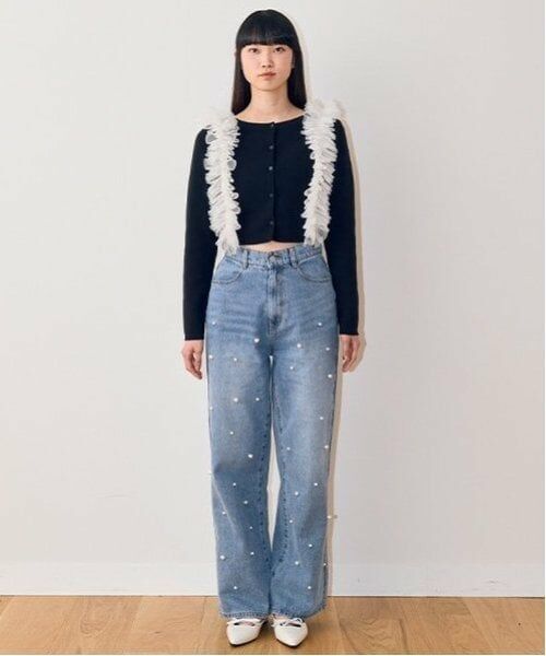 Mi-je / ミジェ ブローチ・コサージュ | チュールサスペンダー【韓国ファッション】 | 詳細3