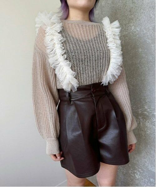 Mi-je / ミジェ ブローチ・コサージュ | チュールサスペンダー【韓国ファッション】 | 詳細8