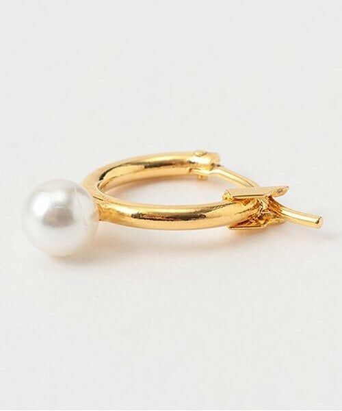 Mi-je / ミジェ ピアス・イヤリング | リングパールピアス【韓国ファッション】 | 詳細1