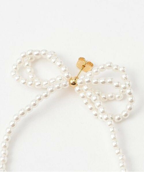 Mi-je / ミジェ ピアス・イヤリング | ダブルリボンピアス【韓国ファッション】 | 詳細2