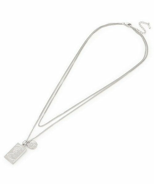 Mi-je / ミジェ ネックレス・ペンダント・チョーカー | コインネックレス【韓国ファッション】（シルバー）